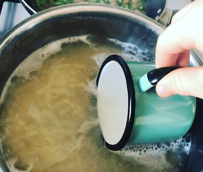 Cooking water